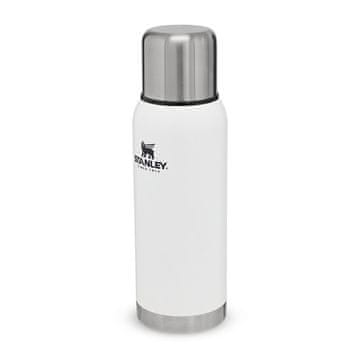 Stanley termo steklenica, vakuumska, bela, 1000 ml