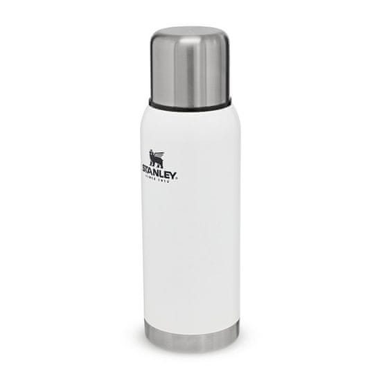 Stanley termo steklenica, vakuumska, bela, 1000 ml