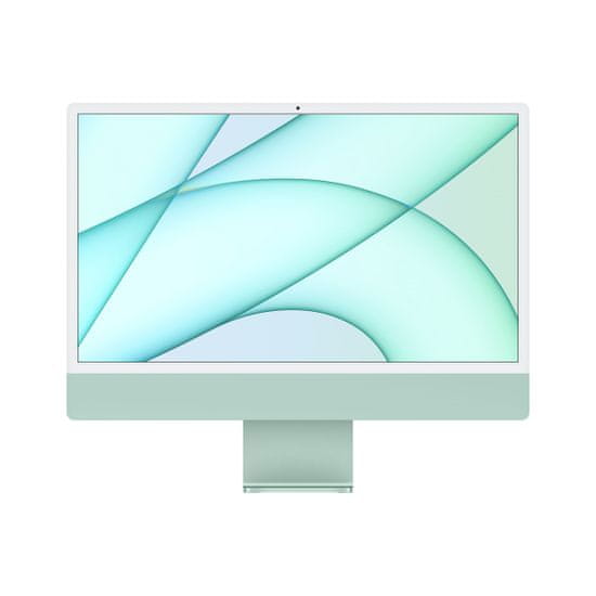 Apple iMac 24 računalnik, 7C GPU, 256 GB, Green - INT (mjv83ze/a)
