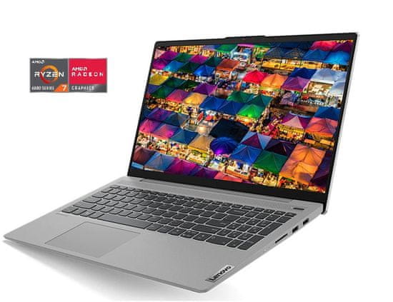 Lenovo IdeaPad 5 prenosnik, 39.6 cm FHD, Ryzen 7 4700U, 16GB, 256GB, W10H, siv (81YQ0058SC)