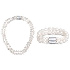 JwL Luxury Pearls Set bisernih nakit s popustom JL0598 in JL0656 (zapestnica, ogrlica)
