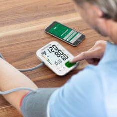 shumee Medisana BU 570 Connect merilnik krvnega tlaka na zgornji strani roke, bela