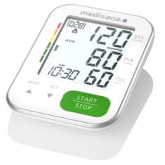 shumee Medisana BU 570 Connect merilnik krvnega tlaka na zgornji strani roke, bela