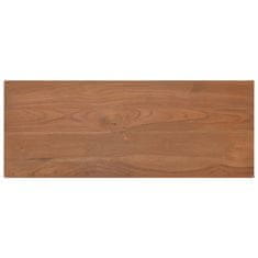 Vidaxl Predalnik 90x35x75 cm trdna tikovina