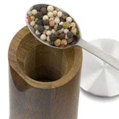 Kela KAURI Mlinček za poper in sol iz akacije 18 cm KL-12196