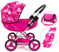 Bayer Design Cosy voziček za lutke, roza