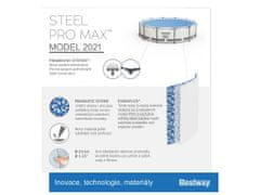 Bestway Steel Pro Max 3,05 x 0,76 m 56408 + filtriranje s kartušami