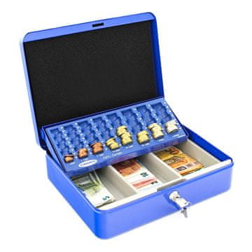 Rottner Kaseta za denar Wien modra