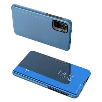 HURTEL Preklopni ovitek Clear View za Poco M4 Pro 5G, moder