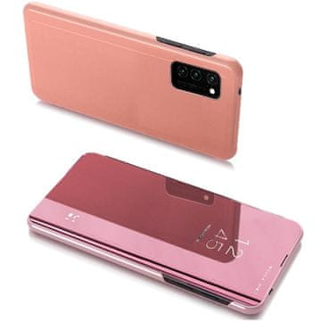 slomart prozorno ohišje flip case samsung galaxy a32 4g pink