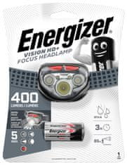 Energizer Vision HD+ Focus naglavna svetilka, 3AAA, 400 lm