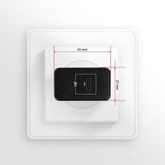 AXAGON ACU-PD22 USB-C hišni polnilec, 22 W, črn