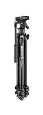 Manfrotto 290 light ALU komplet foto stojalo z video fluid glavo Befree LIVE + PIXI mini namizno stojalo (MK290LTA3-V-BDL)