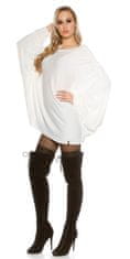 Amiatex Ženski pulover 71524, bela, UNIVERZáLNí