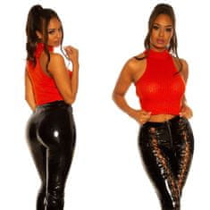 Amiatex Ženski pulover 71930, oranžna, UNIVERZáLNí