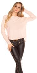 Amiatex Ženska bluza 72517, marelična, L/XL