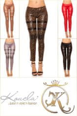 Amiatex Ženske legice 74546, cappucino, M/L