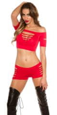 Amiatex Ženski erotičen kostim 93187, rdeča, UNIVERZáLNí