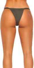 Amiatex Ženske dvodelne kopalke 75503, kaki, XL