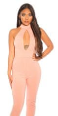 Amiatex Ženske overall hlače 78831, prašna roza, M