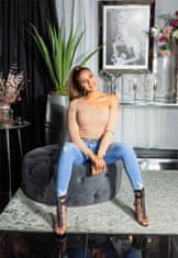 Amiatex Ženski pulover 79625, cappucino, UNIVERZáLNí