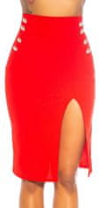 Amiatex Žensko krilo 79757, rdeča, S
