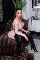 Amiatex Ženske overall hlače 79867, prašna roza, M