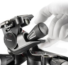 Manfrotto XPRO "Geared" 3 Way pan/tilt glava za stojalo (MHXPRO-3WG) - idealna za makro fotografijo