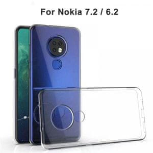  Ultra tanek silikonski ovitek za telefon Nokia 2.4, prozoren