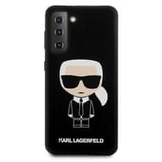 Karl Lagerfeld Iconic Full Body ovitek za Samsung Galaxy S21 Plus, črn