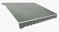 Rojaplast platnena streha P4512, 2,95 x 2 m, temno siva