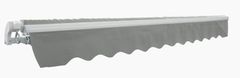 Rojaplast platnena streha P4512, 3,95 x 2,5 m, temno siva