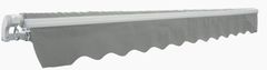 Rojaplast platnena streha P4512, 5 x 3 m, temno siva