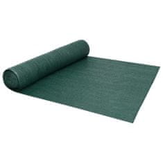 Greatstore Zaščitna mreža zelena 1,5x10 m HDPE 195 g/m2