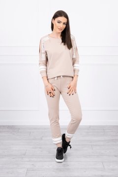 Kesi Ženski komplet Girl Revolution bež