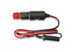Black+Decker kabel 8A za polnilec akumulatorja, 12V, z vtikačem za cigaretni prižigalnik, 50 cm