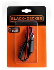 Black+Decker kabel 8A za polnilec akumulatorja, 12V, z vtikačem za cigaretni prižigalnik, 50 cm