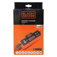Black+Decker BXAEOO22 polnilec in vzdrževalec akumulatorja, 6-12V, 4A