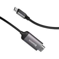 BASEUS 4K USB-C v HDMI kabel, 1,8m, črn (CATSY-0G)