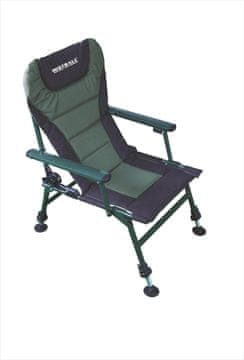 Mistrall Fotelj zeleno-črni vzorec 2