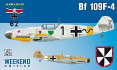 EDUARD maketa-miniatura Messerschmitt Bf 109 F-4 • maketa-miniatura 1:48 starodobna letala • Level 3