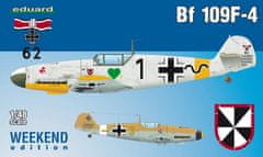 EDUARD maketa-miniatura Messerschmitt Bf 109 F-4 • maketa-miniatura 1:48 starodobna letala • Level 3