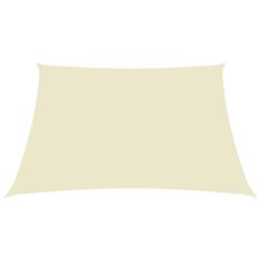 Vidaxl Senčno jadro oksford blago pravokotno 2,5x3,5 m krem