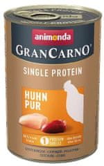Animonda hrana za pse GRANCARNO Single Protein čisti piščanec, 6 x 400 g