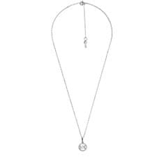 Michael Kors Srebrna ogrlica z bleščečim obeskom MKC1108AN040 (verižica, obesek)