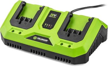 Fieldmann FDUZ 79110 hitri polnilec, 2 x 20 V