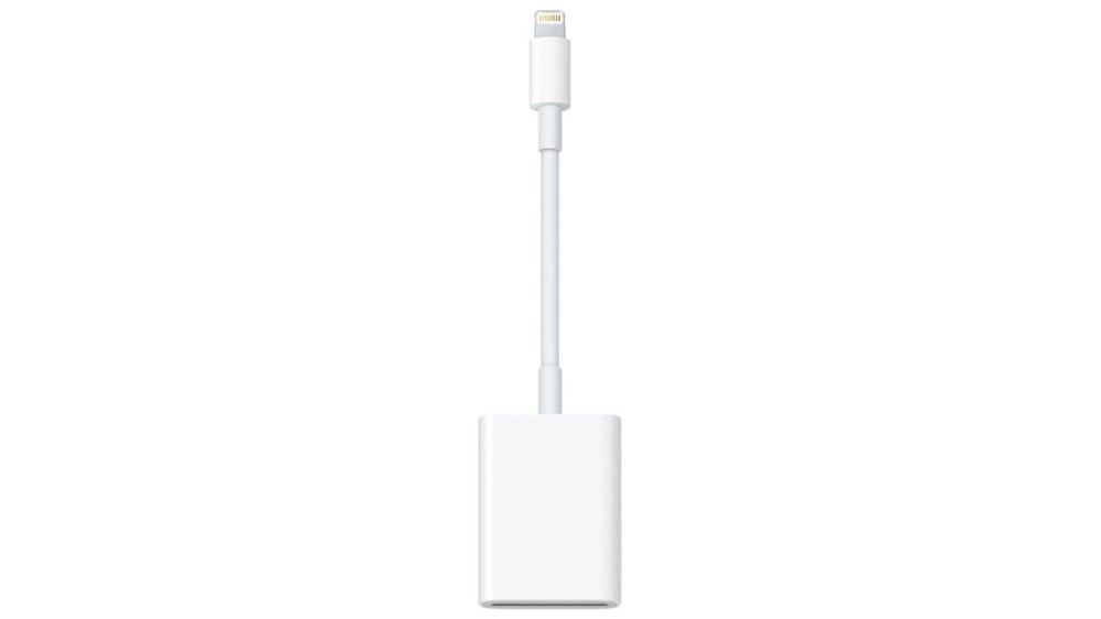 Apple Lightning bralnik SD kartic iz fotoaparata (MD822ZM/A)