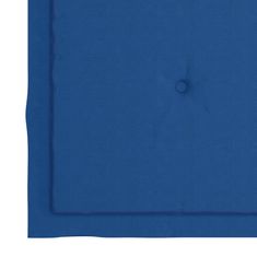 Vidaxl Blazine za vrtne stole 6 kosov modre 40x40x4 cm oxford tkanina