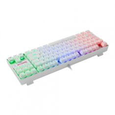 Redragon Kumara 2 K552-2 mehanska tipkovnica, RGB, TKL, modra stikala, bela