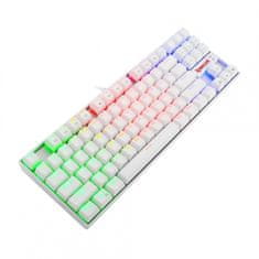 Redragon Kumara 2 K552-2 mehanska tipkovnica, RGB, TKL, modra stikala, bela